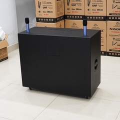 Loa Kéo Bình Bass Đôi Nanomax Pro-803 1800w Bass 40cm x2 Karaoke Bluetooth Tặng Kèm 2 Micro Hát Karaoke