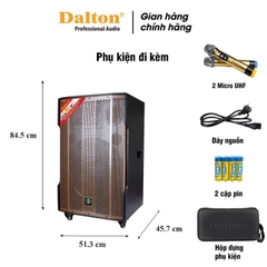 Loa kéo điện Dalton TS-18A1800. Hàng chính hãng