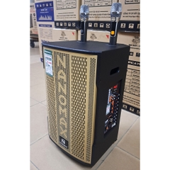 Loa Kéo Nanomax Pro-1252 Bass 30cm 400w Karaoke Bluetooth Tặng Kèm 2 Mic Hát karaoke