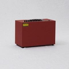 Loa Karaoke Xách Tay Nanomax K-01 ( Nâu ) Bass 20cm 120w Tặng Kèm 2 Mic Hát Karaoke