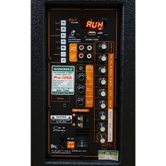 Loa Kéo Nanomax Pro-1252 Bass 30cm 400w Karaoke Bluetooth Tặng Kèm 2 Mic Hát karaoke