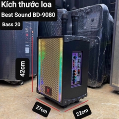 Loa Karaoke Best Sound BD-9080 / Best Sound BD9080 - Gồm 2 micro / Best Sound BD2500 / Best Sound BD-2500