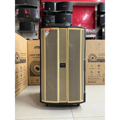 Loa karaoke Bluetooth iMusic MK-48 Bass 50cm 1550W. Công nghệ DSP, Reverb, Tặng 2 micro UHF