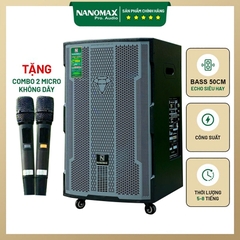 Loa Kéo Nanomax SK-18A8 BAss 50Cm công suất 980W chuyên Karaoke