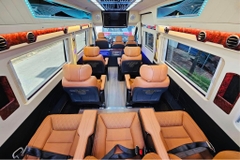 Ha Long to Hanoi Bus - Limousine 9 seats