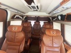 Bus Mai Chau to Hanoi Limousine minivan 11 seater