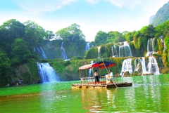 BAN GIOC WATERFALL - PAC BO - BA BE LAKE