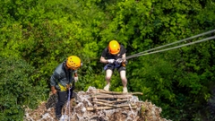 One Day Abseiling & Exploring Hang Vem Lake - Cat Ba