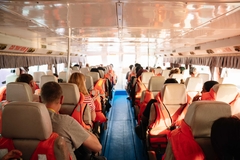 Daily Bus Cat Ba to Hanoi | Bus + High-speed boat