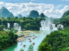 BAN GIOC WATERFALL - PAC BO - BA BE LAKE