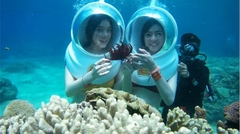 UNDERWATER WALKING TOUR - Underwater walking (1 time) – Lunch