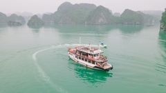 Combo Cat Ba 2D1N 03: Bus+Hotel+Tour Dinner and Sunset on Lan Ha Bay