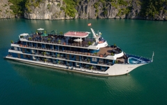 Rosy Cruise | Explore Ha Long Bay - Lan Ha Bay 2 days 1 night with 5-star over night cruise