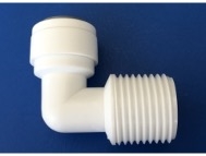 Cút chữ L ren ngoài