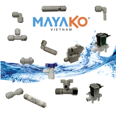 Linh kiện tổng hợp Cút nối nhanh & van khóa JGS