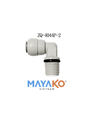 Cút góc ren xoáy có gioăng