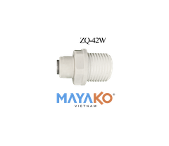 Cút nối thẳng  ren ngoài