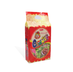 "Chu He" Cream Biscuits in plastic bag 320g - Strawberry - Fruit Flavor