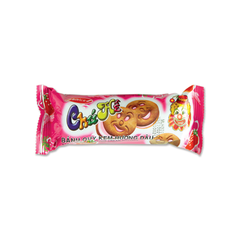 "Chu He" Cream Biscuits in plastic bag 85g - Strawberry Flavor