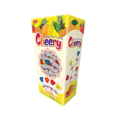 Cheery Fruit Filling Hard Candy In Paper Box 300g - Yellow