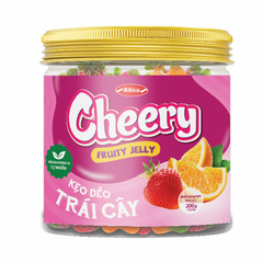 Cheery Fruit Jelly Candy In Plastic Jar 200g