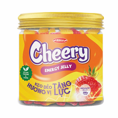 Cheery Energy Jelly Candy In Plastic Jar 200g