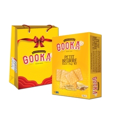 Gooka Petit Lait Butter Hard Biscuits In Paper Box 340g