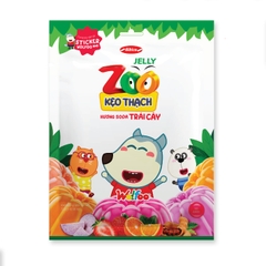 Zoo Fruit Soda Jelly Candy In Plastic Bag 300g