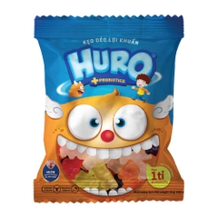Huro probiotics jelly candy in plastic bag 24g