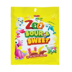 Zoo Sour&Sweet Jelly Candy in plastic bag 250g