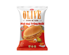 Olive Bread with Cheese and Salted Egg in pack 40g