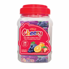 Cheery Chewy Candy In Jar 780g - Grape Flavor