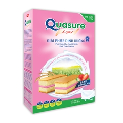 Quasure Light Cake In Paper Box 180g - Strawberry Flavor