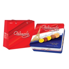 Warmly Assorted Cracker In Tin 450g - Paris