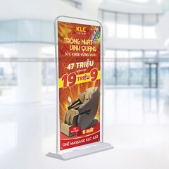Standee Giá Treo Kiểu Cửa Đế Sắt