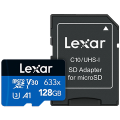 Thẻ nhớ micro SD LEXAR 128G U3 Tốc Độ Cao