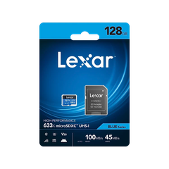 Thẻ nhớ micro SD LEXAR 128G U3 Tốc Độ Cao
