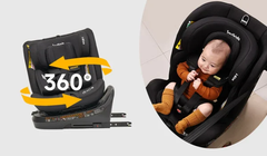 Ghế ô tô trẻ em Jovikids Ranger TT 360° Swivel i-Size Car Seat 40-150cm