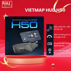 HUD Vietmap H50 - màn hình HUD thông minh,hiển thj tốc độ giới hạn,cảnh báo giao thông