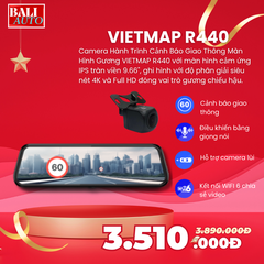Camera hành trình gương VIETMAP R440