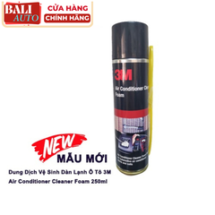 Dung Dịch Vệ Sinh Dàn Lạnh Ô Tô 3M™ Air Conditioner Cleaner Foam 250ml