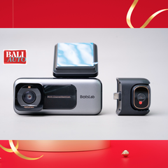 Camera hành trình BOTSLAB G980H 3 kênh - Kênh trước 4K, Kênh trong hỗ trợ hồng ngoại