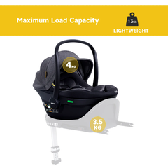 Ghế nôi an toàn trên xe ô tô JoviKids ARIA - (Màu đen)
