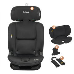 Ghế trẻ em ô tô Jovikids Cici TT I-Size Child Seat 76-150cm