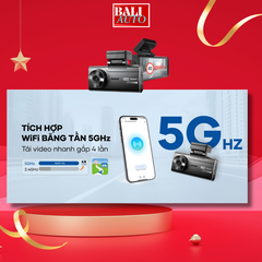 Camera hành trình VIETMAP SPEEDMAP M2 hiển thị tốc độ giới hạn, cảnh báo giao thông