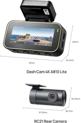 Camera hành trình 70MAI A810 Lite