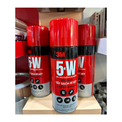 [Chính hãng] Chai xịt Tẩy Rỉ Sét Và Bôi Trơn 5W - 3M™310g Xịt ổ khoá, bảng lề, bugi, công tắc ôtô xe máy..