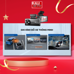 Camera hành trình VIETMAP SPEEDMAP M2 hiển thị tốc độ giới hạn, cảnh báo giao thông