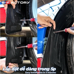 Dè chắn bùn cho xe Vinfast VF3 B-Factory - Sản phẩm chính hãng có VAT