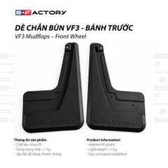 Dè chắn bùn cho xe Vinfast VF3 B-Factory - Sản phẩm chính hãng có VAT